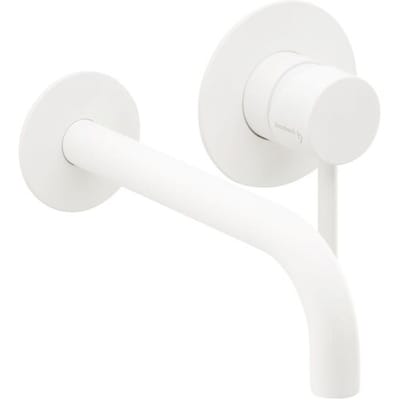 Herzbach DEEP WHITE concealed basin mixer 21 cm 23.203754.1.07