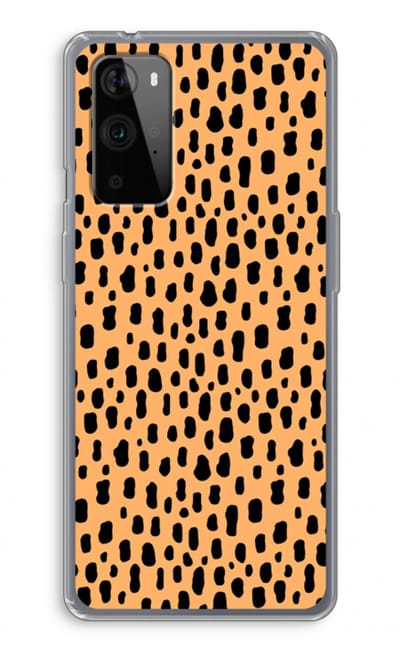 Case Company® - Hoesje geschikt voor OnePlus 9 Pro hoesje - Panter - Soft Cover Telefoonhoesje - Bescherming aan alle Kanten en Schermrand