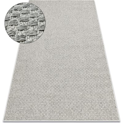 Kleden Rugsx Tapijt ORIGI 3661 grijs - platgeweven SISAL 155x220 cm