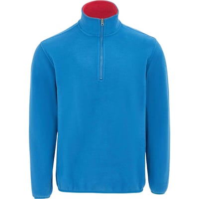 Donnay Heren Quarter Zip Fleecejack (Blauw)