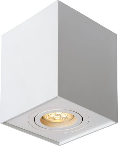 Lucide TUBE - Plafondspot (Plafondlamp) - 1xGU10 - Wit