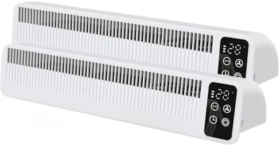Zentex Radiator Ventilator - Draadloos met Timer en Slimme Modus - 5200 mAh Accu - Warmteverdeler - Kachelventilator