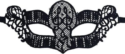 Miresa - Masker MM061 - Zwart venitiaans masker - Zwart - Themafeest