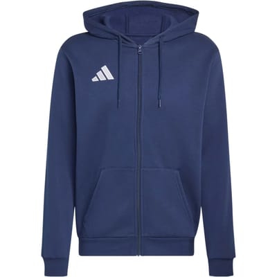Adidas Performance Entrada26 Hoodie Met Lange Ritssluiting - Heren - Blauw