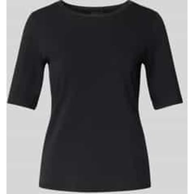 Regular fit T-shirt van katoenmix
