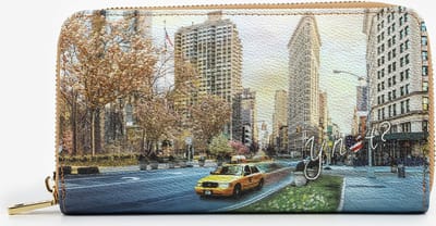 Y Not? New York Portemonnee Groot PU-Leer