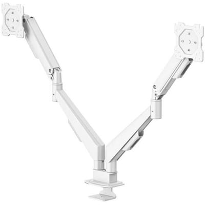 Hama Tafelbeugel voor monitor Aantal monteerbare displays: 1 Display(s) 88,9 cm (35) Wit Roteerbaar, Zwenkbaar, Kantelbaar, In hoogte verstelbaar
