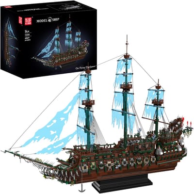 Mouldking - 13218 - Flying Dutchman - Bouwset - 6849 onderdelen - XL - Past op andere bouwsets