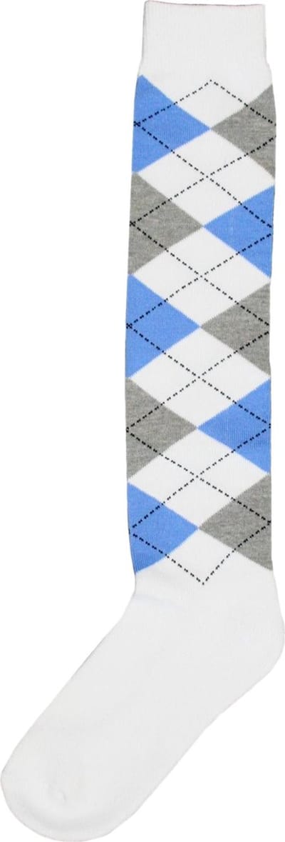 Kniekous RE wit/l.blauw/l.grijs 35-38