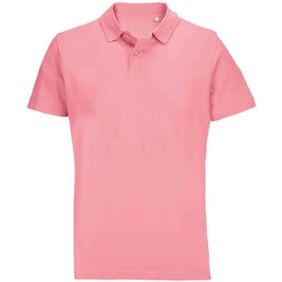 SOLS Pulse piqué poloshirt voor volwassenen, uniseks (Snoepjesroze)
