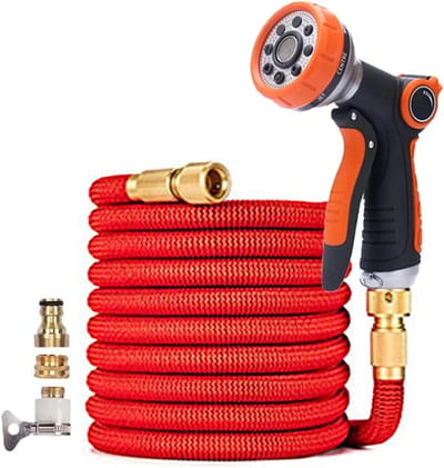 Tuinslang Set - Waterpistool Slang - Tuin Besproeien - Uitbreidbaar Ontwerp - 152 Meter - Blauw