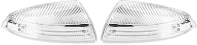 Dailygoods- Achteruitkijkspiegel Hoogwaardige Kwaliteit - LED Richtingaanwijzer - Spiegelknipperlicht - Geschikt voor C-Klasse W204 2008-2010 - ABS Materiaal - 1 Paar