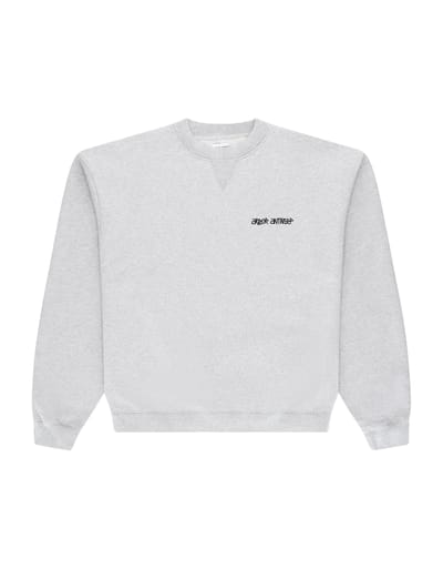 Arbor Antwerp Pixel Flower Sweaters Lichtgrijs Pixel Flower Crewneck