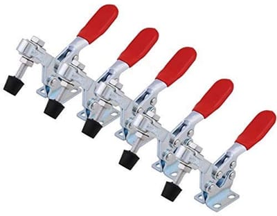 Dailygoods- Handklem 227 kg capaciteit - Klemmen - Lichtgewicht - Verstelbare rubberen drukpunten - Veilig en comfortabel - Speciale sluitmechanisme - Klem