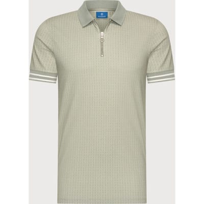 Blue Industry De dessin polo |