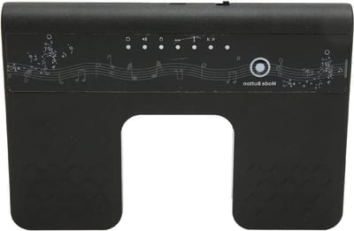 Draadloos Page Turner-pedaal - Bluetooth-voetpedaal Oplaadbaar Stil - Bladmuziek Page Turner voor Tablets/smartphones Zwart met Paginering .