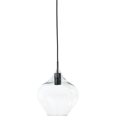 Light & Living Hanglamp Rakel - Zwart - Ø27cm - Modern - Hanglampen Eetkamer, Slaapkamer, Woonkamer