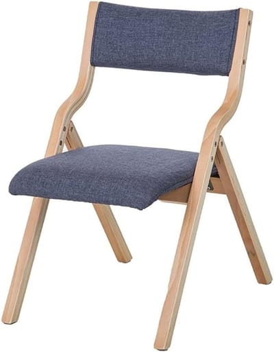 Houten Stoel - Stoffen Zitting - Buiten Ontspannen - Verstelbaar Ontwerp - Stijl 2 - Stijlvol