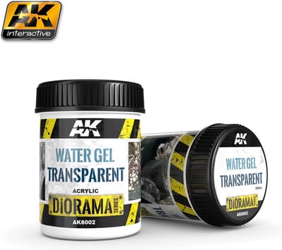 AK8002 Water Gel Transparent - 250ml (Acrylic)