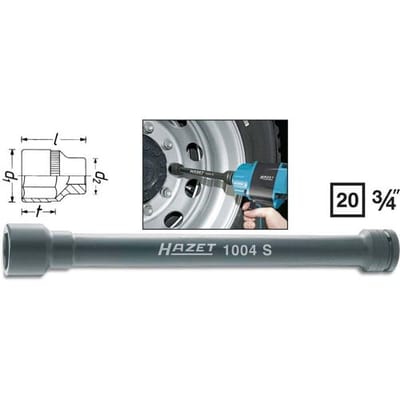 Hazet 1004S 1004S-32 Kracht-dopsleutelinzet 3/4 (20 mm)