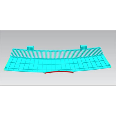 AEG bodem, bodem, wit, 534x174mm,PBA 140044505331