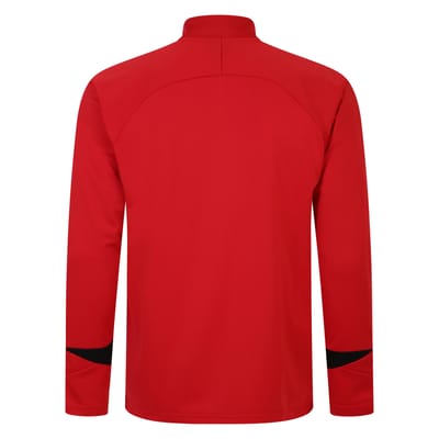 Umbro Gebreid trainingsjack voor kinderen/Kids Total Training (Vermiljoen/Zwart)