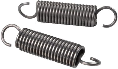 Trekveer Dubbele Haak - Veren Set - Bevestigen van Onderdelen - Verstelbare Spanning - 2.5 x 15 x 80mm - Metaal