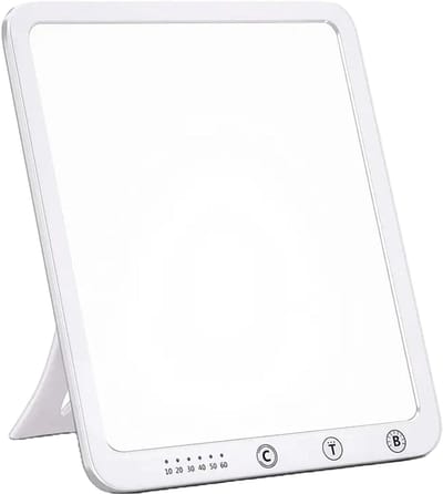Daglichtlamp met Timer & Dimfunctie - 10.000 lux - Lichttherapielamp - SAD lamp - Lichttherapie - Zonlicht lamp - Hobby lamp