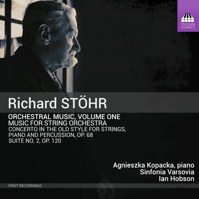 Agnieszka Kopacka, Sinfonia Varsovia, Ian Hobson - Stöhr: Orchestral Music, Vol. 1 - Music For String Orchestra (CD)