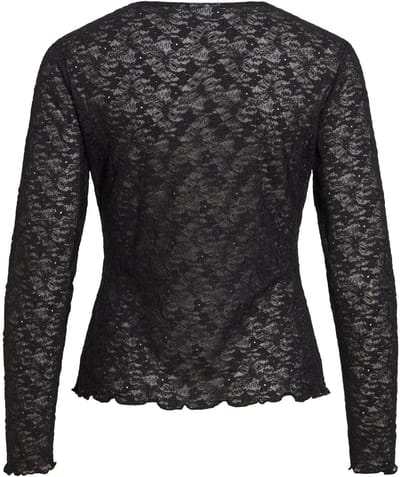 VILA - VIFAY O-NECK L/S TOP - NOOS - Dames - Blouses