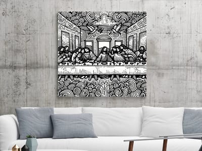 Kunstprint | Wanddecoratie | Canvas | 30 × 30 cm