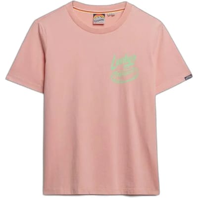 Superdry - Roadside Trade Relaxed T-shirt - Dames - T-shirts