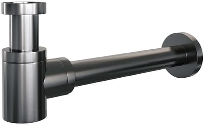 Brauer Design Sifon - Compact - Gunmetal Geborsteld Pvd