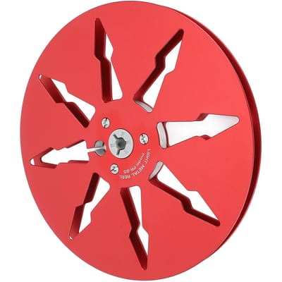 Bobine Vide 14 7 Pouces Aluminium Bobine Vide Bande Son Bobine Ouverte avec 8 Trous pour ReVox Studer rouge