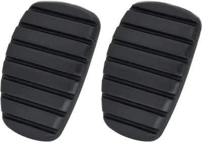 Pedaalhoezen Set - Koppeling Rem - Veiliger Rijden - Antislip Rubber - Set van 2 - Zwart