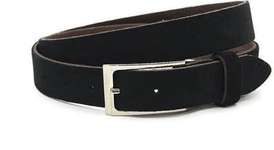 Zwarte dames riem suede - 3 cm breed - Suède - Suède riem - Casual - Maat 100