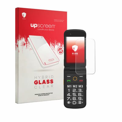 upscreen - Screenprotector voor AGM M8 FLIP - Folie Beschermfolie Beschermglas transparant