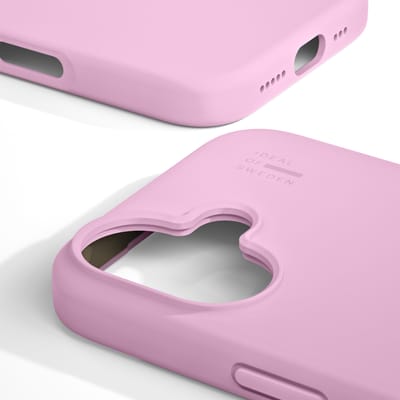 iDeal of Sweden Silicone Case geschikt voor Apple iPhone 16 - Bubble Gum Pink
