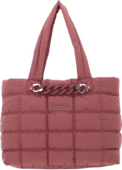 MANDARINA DUCK Schoudertas Pillow Dream Shopper Mineral Red Oud roze