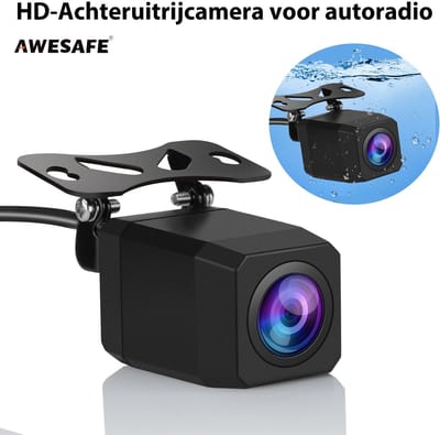 Awesafe Achteruitrijcamera - Universeel - IP68 waterdicht - Achteruitrij Camera Auto - AHD 720P