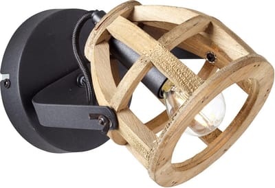 Brilliant Matrix - Wandspot - Bruin;Zwart