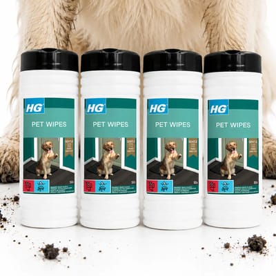 HG - Pet Wipes - Doekjes Voor Huisdieren - 50 Doekjes - Voordeelverpakking - 4 stuks - Dierenwipes - Huisdierdoekjes