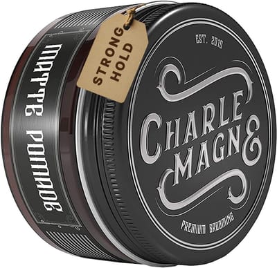 Charlemagne Matte Pomade – Leer – sterke hold – 2-pack