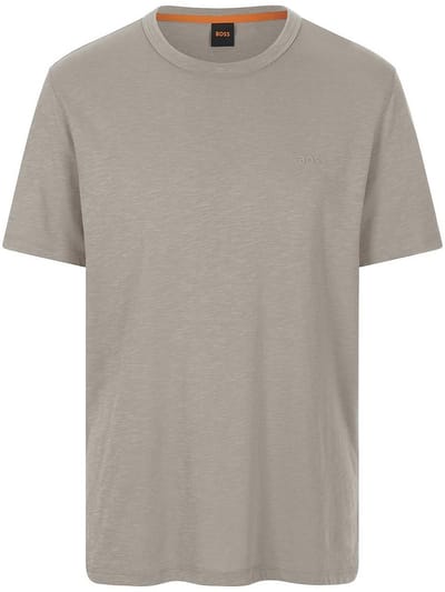 Regular fit T-shirt van gestructureerd katoen Model 'TEGOOD'