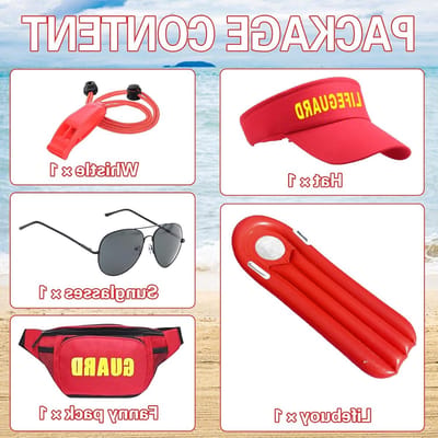Volwassen Lifeguard Kostuum voor Carnaval en Feestjes - Perfect voor Cosplay en Themapartijen