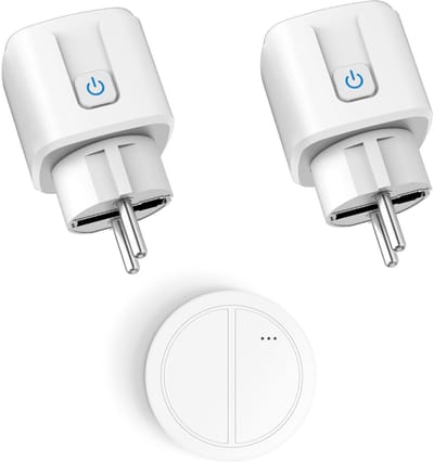 Draadloze afstandsbediening met 433MHz zender voor socket schakelaar tot 3500 watt en 50 meter bereik