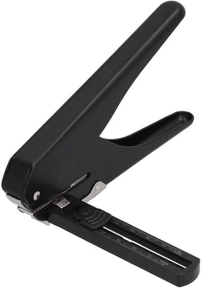 Dailygoods- Perforator Verstelbaar - Papierpons - 20 Vellen - ABS - Innovatief Ontwerp - Metalen Behuizing - Handig en Duurzaam