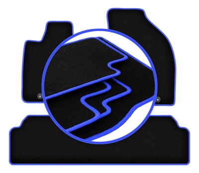 CARLUX-BLUE automatten voor: Lexus RX III Hybrid SUV (2008-2015)