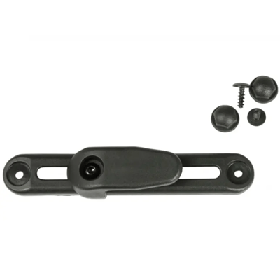 Ortlieb QL1 Vervangende Onderhaak (Kleur - Zwart)
