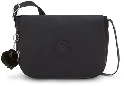 kipling schoudertas Basic Eyes Wide Open Earthbeat Black Noir zwart